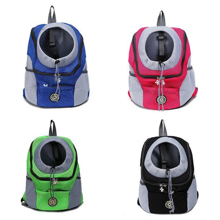 Puppy Travel Mesh Pet Dog Carrier Backpack Front Travel Portable Shoulder Bag Au Aimall