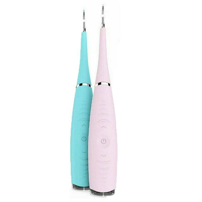 Tooth Stains Tool Dental Scaler Tartar Calculus Plaque Remover Electric Sonic AU - Aimall