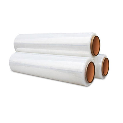 1-8PCS Stretch Film Clear Hand Use 500mm x 400m 20UM Pallet Shrink Wrap - Aimall