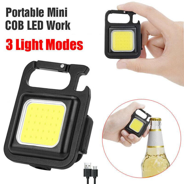 COB Working Lamp Portable LED Emergency Rechargeable Outdoor Camping Light AU - Aimall