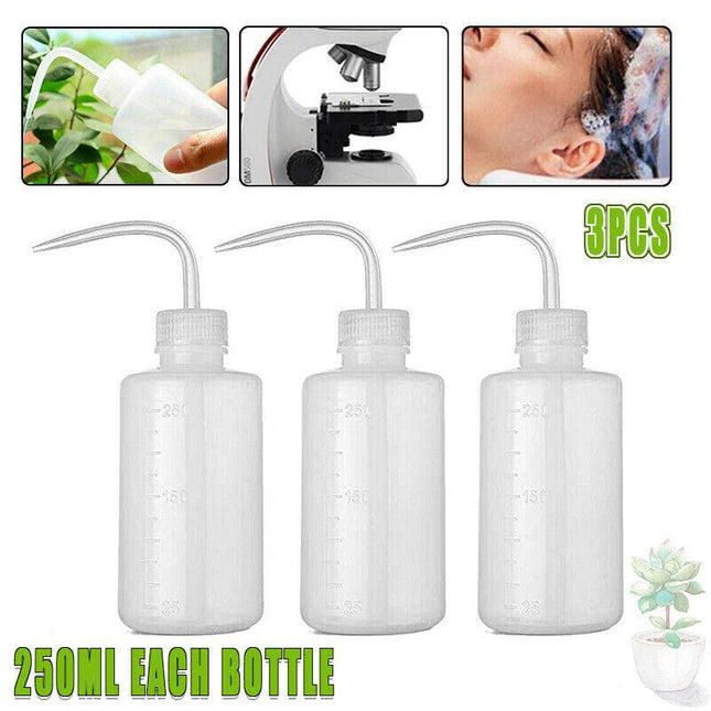3Pcs 250ml Tattoo Wash Bottle Soap Squeeze Bottle Tattoo Supplies Tool AU Seller - Aimall