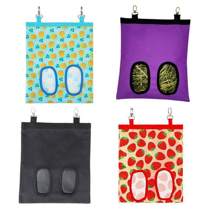 Hay Bag Guinea Pig Rabbit Feeding Bag Animal Hay Feeder Bag Hanging Feeder AU - Aimall