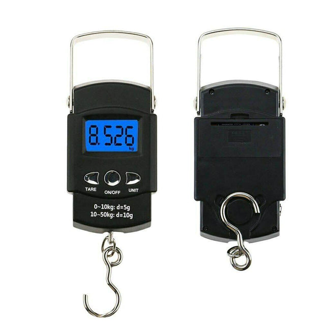 Portable LCD Digital Electronic Fishing Travel Luggage Hanging Weighing Scale AU - Aimall