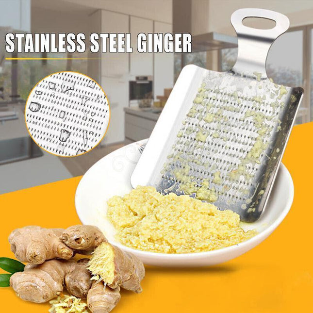 Practical Kitchen Ginger Wasabi Stainless Steel Garlic Grater Bento mill tool AU - Aimall