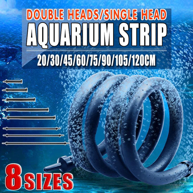 Flexible Air Stones for Aquarium Fish Tank Pond and Septic Pump Bubbles Oxygen - Aimall