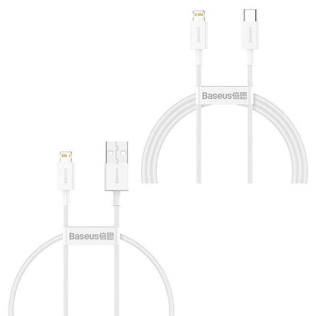 Baseus 3 in 1 Multi USB Type C PD 20W Cable Fast Charging Charger for iPhone AU - Aimall