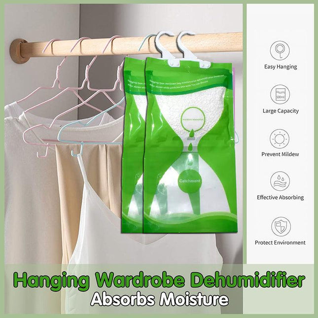 Moisture Absorbent Bag Hanging Wardrobe Closet Dehumidizer Desiccant Bag AUSTOCK - Aimall