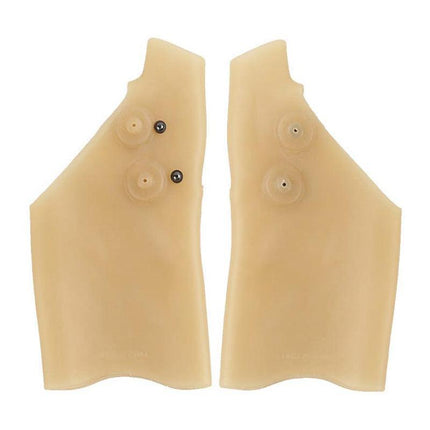 2x Gloves Gel Thumb Hand Wrist Support Arthritis Compression Brace Pain Relief - Aimall