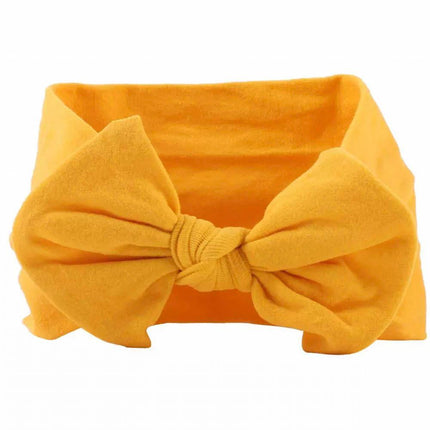 Baby Bow Headband Girl Infant Toddler Newborn Soft Knot Turban Hair Head Wrap AU - Aimall