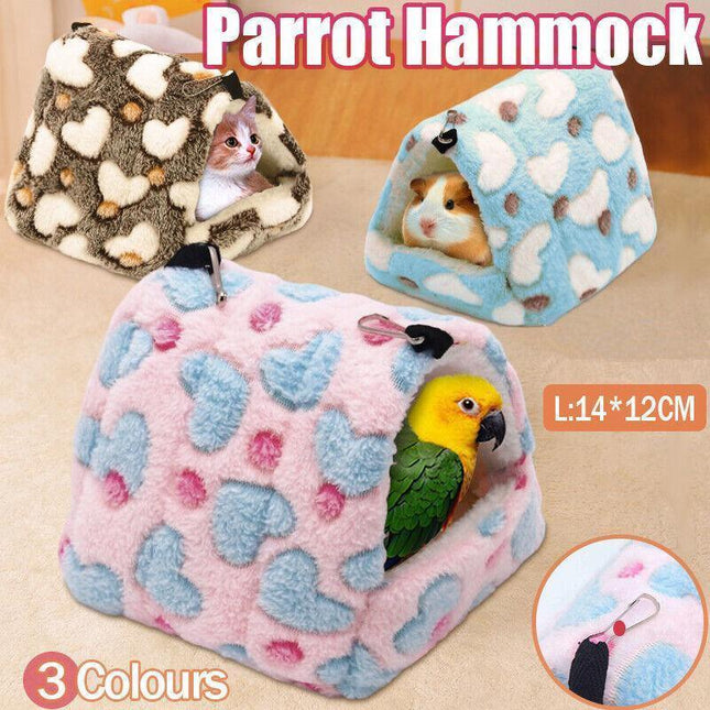 Hammock Nest Ferret Rabbit Guinea Pig Rat Hamster Mice Bed Toy Warmer House AU - Aimall