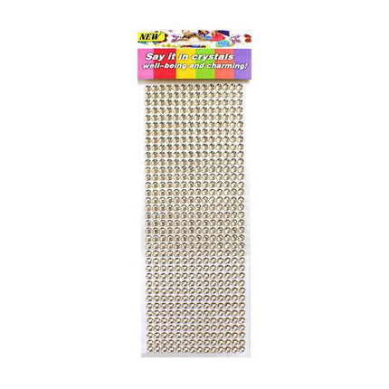 [504pcs] 6mm Acrylic Rhinestone Gems Self Adhesive Sticker Crystals Craft Decal - Aimall