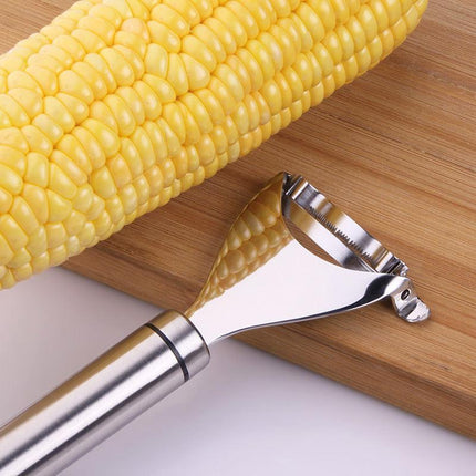 One-Step Corn Peeler Thresher Tools Kitchen Cob Kerneler Cutter Stripper Remov~ - Aimall