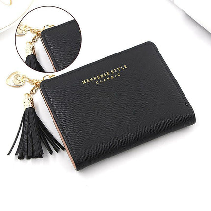 Women Wallet Short Small Coin Purse Ladies Folding Card Card Holder Leather AU - Aimall