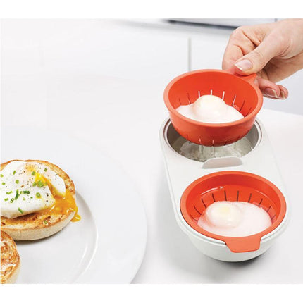 Egg Poacher Microwave Oven Kitchen Novelty Gadgets Sandwich Breakfast Cooker AU - Aimall