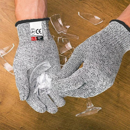Safety Stainless Steel Cut Proof Stab Resistant Wire Metal Mesh Butcher Glove OZ - Aimall