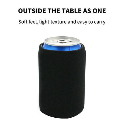 10-50X Foldable Blank Can Stubby Cooler Holder Sleeve Sublimation Heat Transfer - Aimall