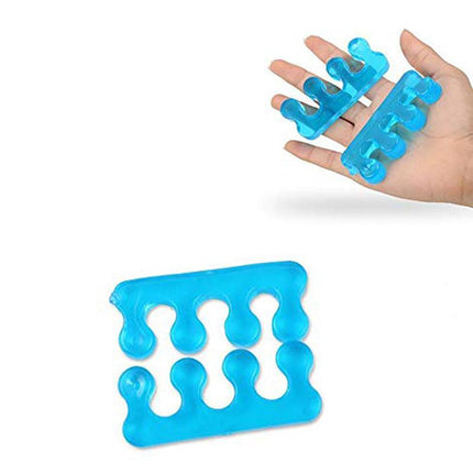 Reusable Soft Silicon Toe Finger Separator Nail Art Pedicure Polish Tool AU - Aimall