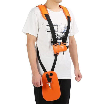 Universal Double Shoulder Strap Harness For Brushcutter Whipper Snipper Trimmers - Aimall