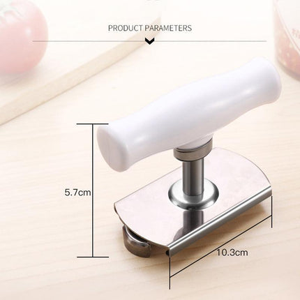 Stainless Steel Adjustable Twist Jar Opener Spiral Can Seal Lid Cap Remover AUS - Aimall