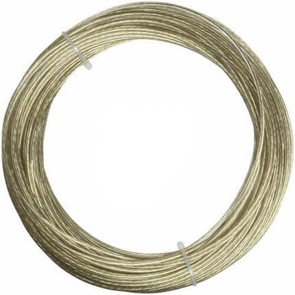 Clothes Line Cord Replacement UV Steel Wire Rope PVC coat 2.5mm × 20m Clotheline - Aimall