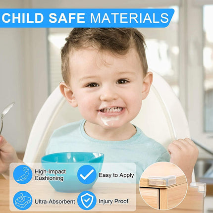 Desk Edge Soft Protectors Table Corner Cushion Baby Child Safety Guard Clear 3M - Aimall
