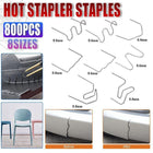 800PCS Hot Stapler Staples Repair Tools Kit For Plastic Welder Car Bumper AU - Aimall