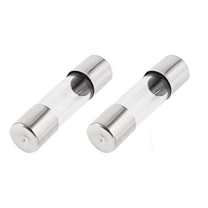 20Pcs M205 Glass Fuse 5mm x 20mm Slow Blow 250V / Select From 0.5A to 10A amp - Aimall