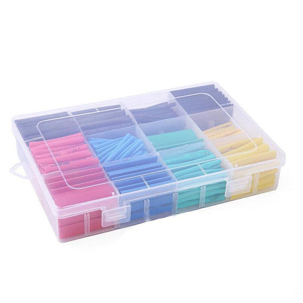 530 PCS Heat Shrink Tubing Tube Assortment Wire Cable Insulation Sleeving Kit AU - Aimall