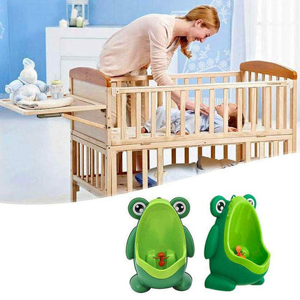 Frog Shaped Kid Baby Potty Toilet Training Urinal Boys Pee Trainer Bathroom AU - Aimall