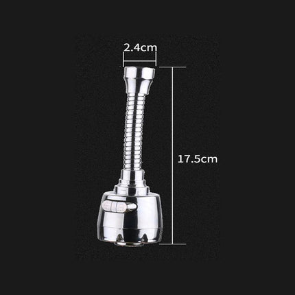Kitchen Universal Faucet Splash-proof Head Pressurized Nozzle Bubbler 360° AU - Aimall