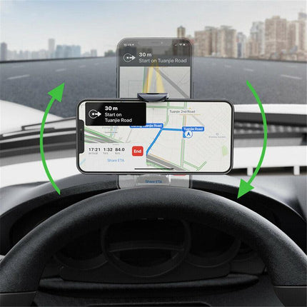 360° Rotation Universal Dashboard Car Phone Holder Mount Gps Stand Cradle Clamp Aimall