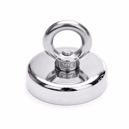 Magnet 120-480Kg Salvage Recovery Neodymium Strong Hook Fishing Treasure Hunting - Aimall