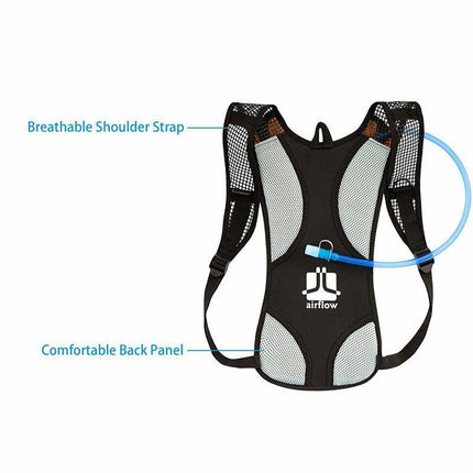 Hiking Camping Cycling Running Hydration Pack Backpack Bag + 2L Water Bladder AU - Aimall