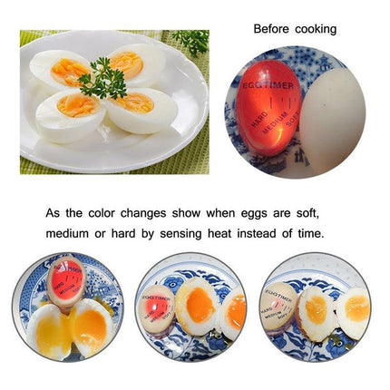 Colour Changing Egg Timer Perfect Boiled Eggs By Temperature Kitchen Helper AU - Aimall