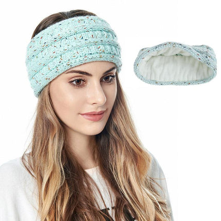 Knitted Knot Headband Head Wrap Ear Hair Band Winter Crochet Turban Women nbm AU - Aimall