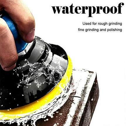 10PCS Diamond Polishing Pads Wet Dry 4" Set for Granite Stone Concrete Marble AU - Aimall