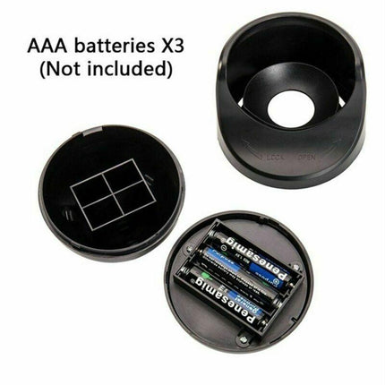360° Battery Operated Indoor Outdoor Garden Motion Sensor Security LED Light New - Aimall