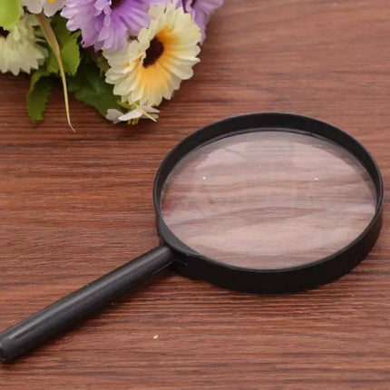 10CM Large Magnifying Glass Magnifier Handheld Loupe Reading Optical Clarity AU - Aimall