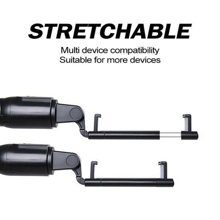 6 In 1 Wireless Bluetooth Selfie Stick Tripod Real-Time Broadcast Remote Control - Aimall