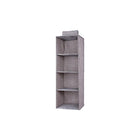 3/4/5 Layer Hanging Organiser Clothes Storage Wardrobe Garment Shelves Shoe Tidy - Aimall