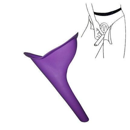 Portable Camping Female Her She Urinal Funnel Ladies Woman Urine Wee Loo Travel - Aimall