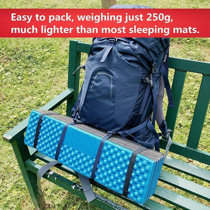 Ultralight Foam Camping Mat Folding Beach Tent Sleeping Pad Waterproof Mattress - Aimall