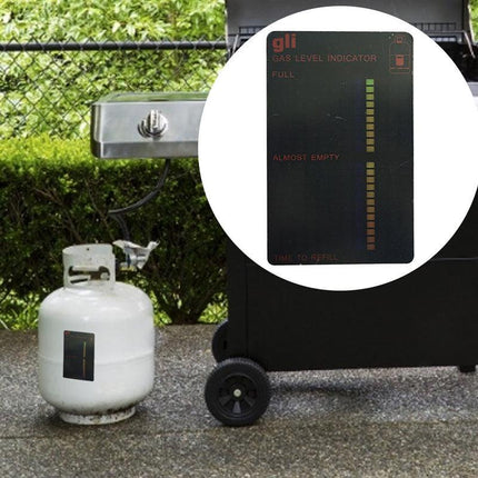 2PCS Magnetic Gas Tank Level Indicator Bottle Magnet Gauge BBQ Camping Outdoor - Aimall