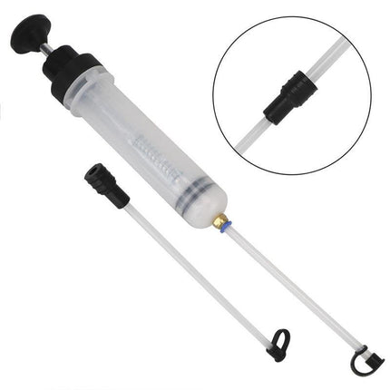 200CC Fluid Extractor Pump Manual Waste Oil Suction Vacuum Fuel Transfer Filling - Aimall