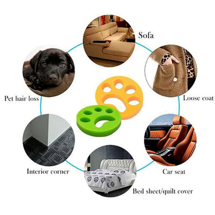 2PCS Pet Hair Remover Cat Fur Dog Hair Lint Catcher from Laundry Washing Machine - Aimall
