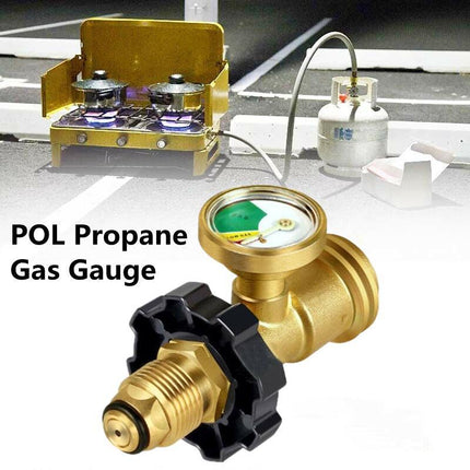 High Low Gas Pressure Gauge Level Indicator POL Propane Lpg Bottle Cylinder AU - Aimall