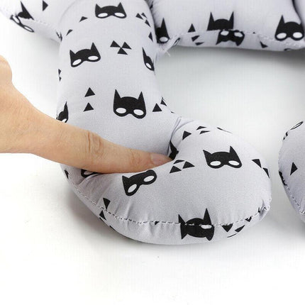 Baby Soft U-Shaped Auto Car Seat Stroller Head Neck Support Pillow Cushion AU - Aimall