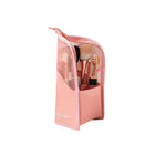 Stand Cosmetic Bag Travel Zipper Makeup Brush Holder Organizer Pouch Case Cover - Aimall