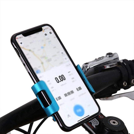 360° Rotate Aluminum Bike Bicycle Handlebar Mobile Phone Holder Mount Universal - Aimall