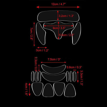 16Pcs Set Anti Wrinkle Chest Neck Eye Face Pad Silicone Removal Patchs Aging AU - Aimall